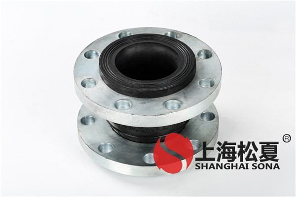 無塵噴漆房消音使用100*65型號(hào)橡膠膨脹節(jié)